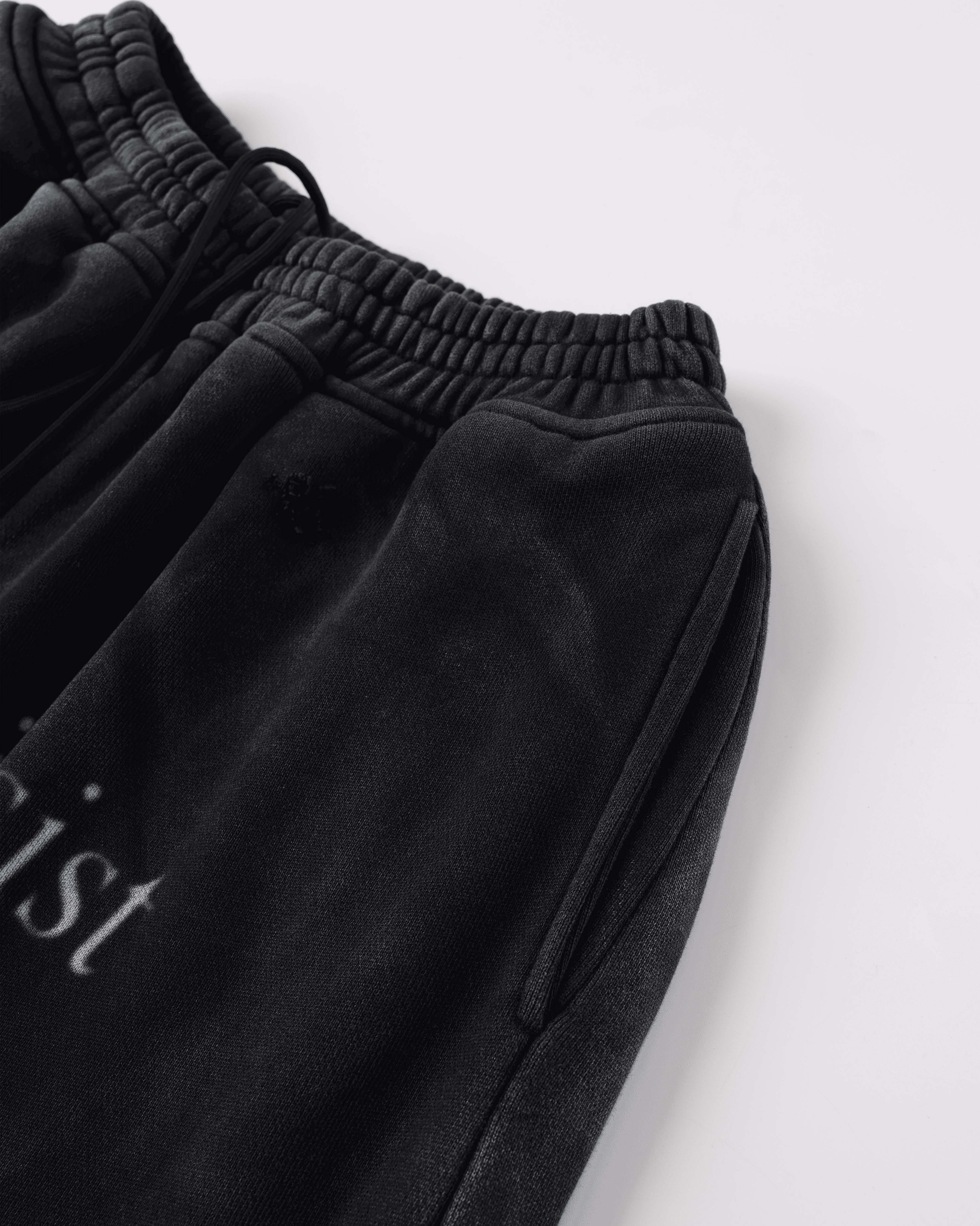 "The World Is Now Yours" Sweatpants — Black — view 4