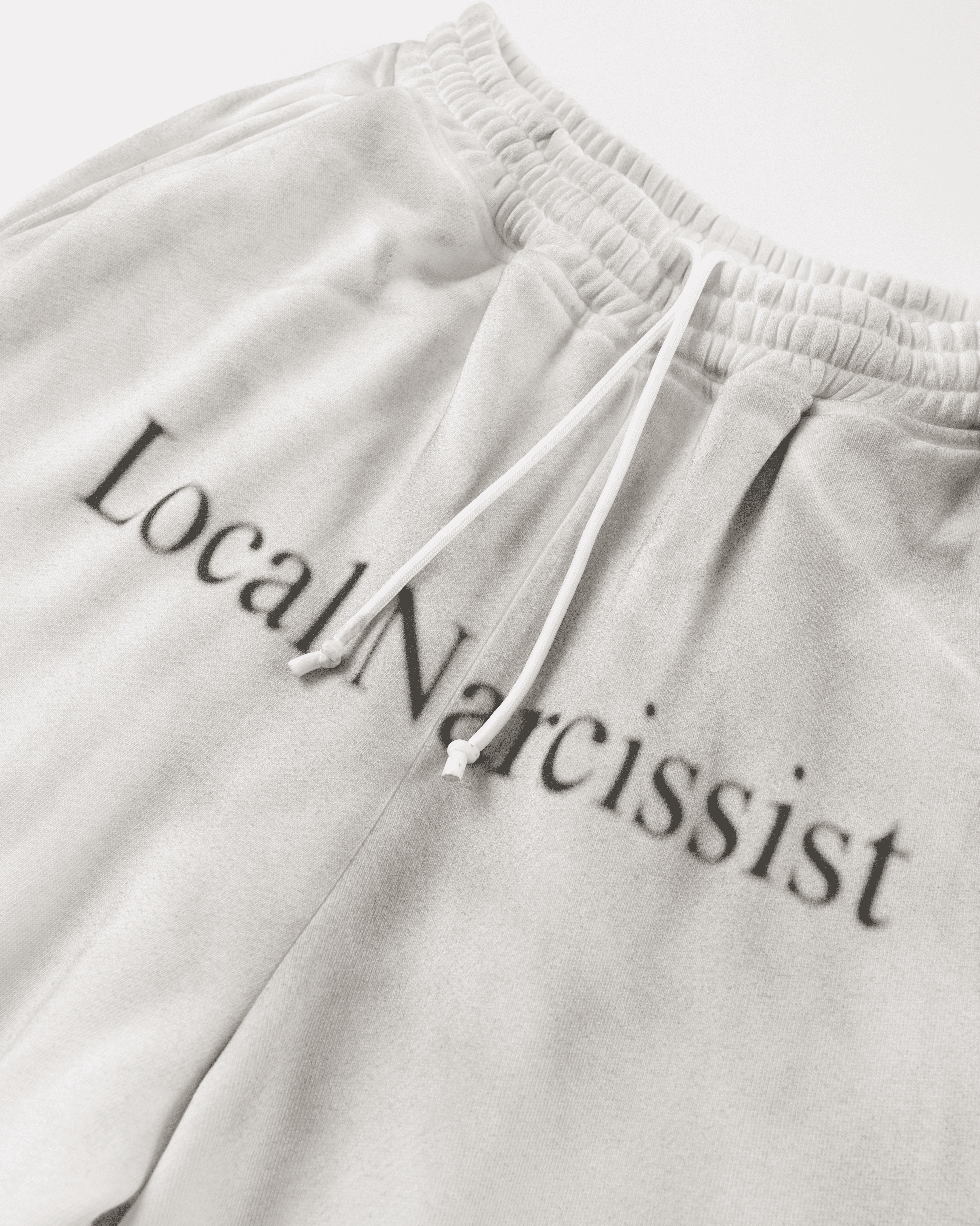 "The World Is Now Yours" Sweatpants — White — view 3